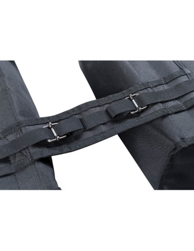 Basil fietstas dubbel Mara XXL zwart 47L