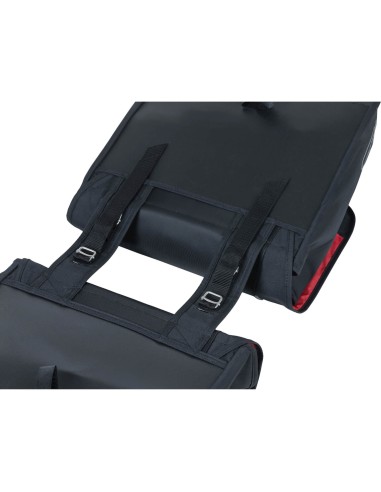 Basil fietstas dubbel Sport Design zwart 32L