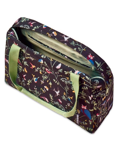 Basil schoudertas Wanderlust zwart 18L
