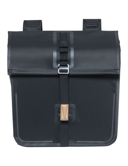 Basil fietstas dubbel Urban dry black 50L
