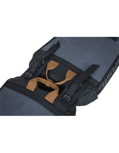 Basil fietstas dubbel Miles black 32L