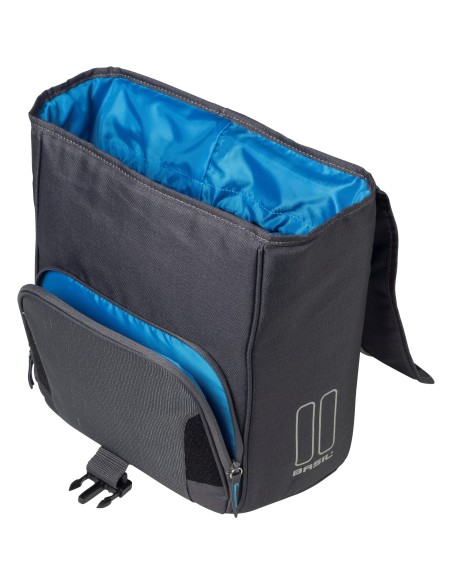 Basil schoudertas Sport Design graphite 18L