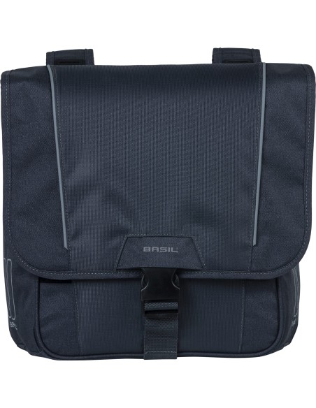 Basil fietstas dubbel Sport Design graphite 32L