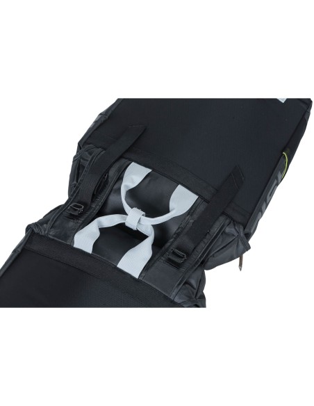 Basil fietstas dubbel Miles black lime 32L