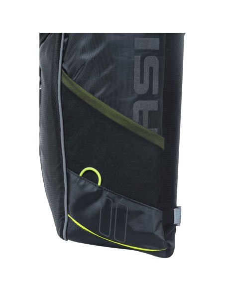 Basil fietstas dubbel Miles black lime 32L
