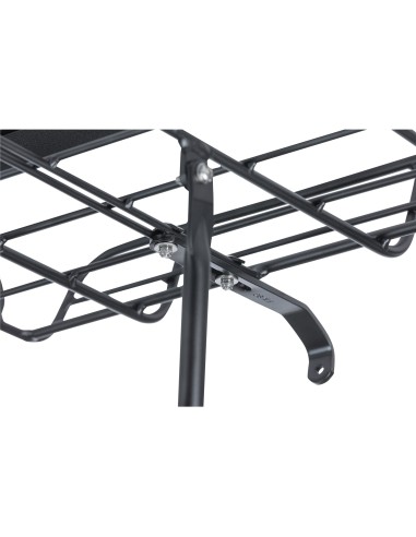 Basil voordrager Portland met rand mat zwart