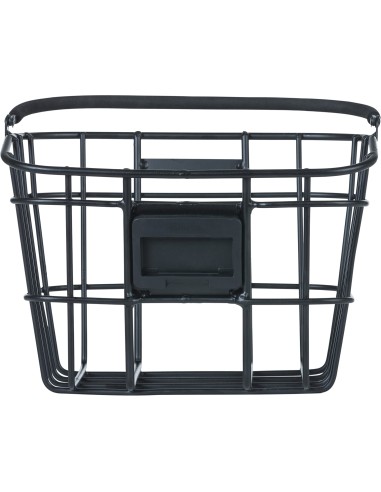 Basil mand Bremen alu KF 22L mat zwart 28x37x26cm