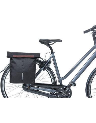 Basil shoppertas City zwart 14-16L