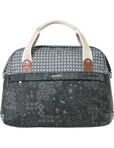 Basil schoudertas Boheme charcoal 18L