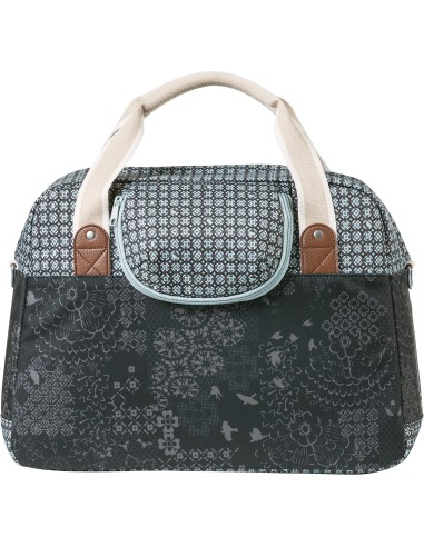 Basil schoudertas Boheme charcoal 18L