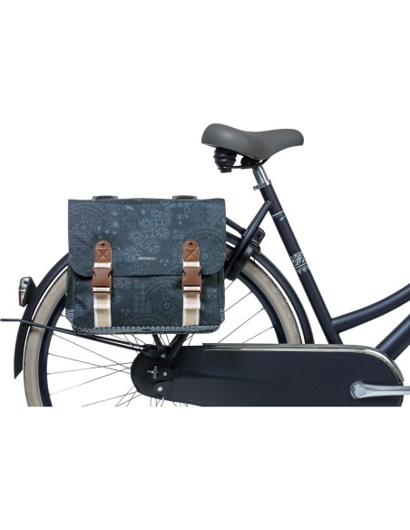 Basil fietstas dubbel Boheme indigo blue 35L