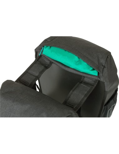 Basil fietstas dubbel Discovery 365D zwart melee 18L