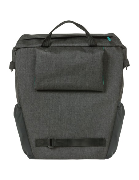 Basil fietstas enkel Discovery zwart melee 9L