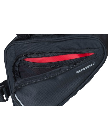 Basil frametas triangle Sport Design zwart 1,7L