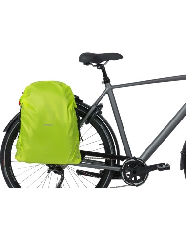 Basil regenhoes Keep Dry vertikaal neon geel