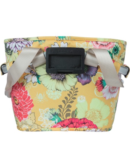 Basil mand front Bloom Field Carry All KF 15L yellow