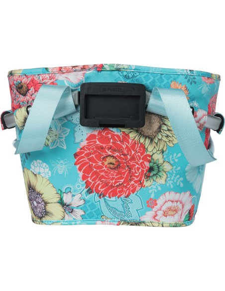 Basil mand front Bloom Field Carry All KF 15L blue