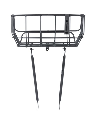 Basil mand Portland voorop 25L mat zwart 36x43x22cm