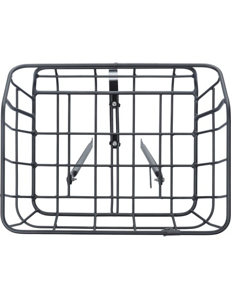 Basil mand Portland voorop 25L mat zwart 36x43x22cm