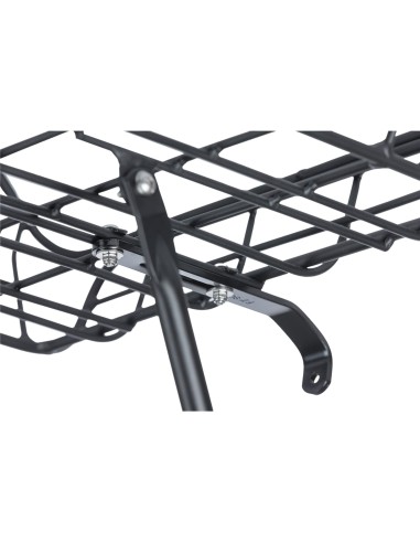 Basil mand Portland voorop 25L mat zwart 36x43x22cm