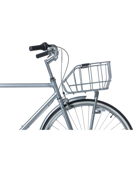 Basil mand Portland voorop 25L chroom 36x43x22cm