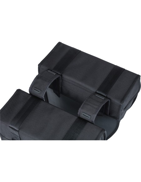 Basil fietstas dubbel Tour XL zwart 35L