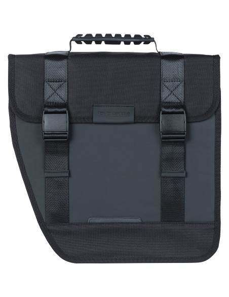 Basil fietstas enkel Tour Waterproof zwart Links 14L