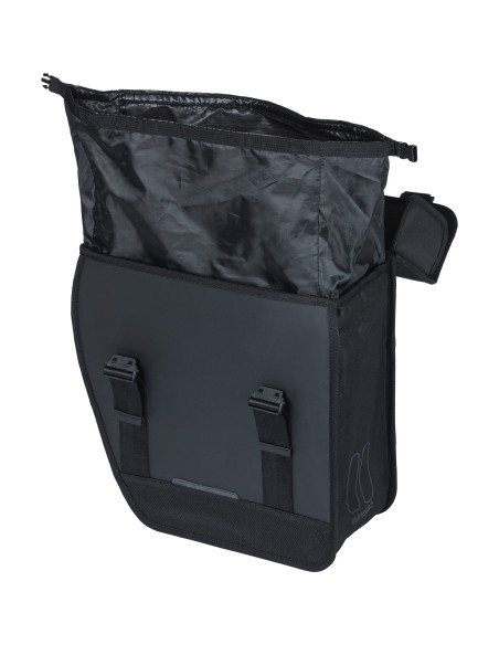 Basil fietstas enkel Tour Waterproof zwart Links 14L