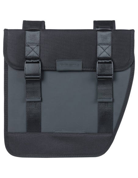 Basil fietstas dubbel Tour Waterproof zwart 28L