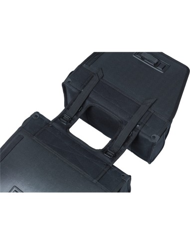 Basil fietstas dubbel Kavan Eco Classic Rounded zwart 46L