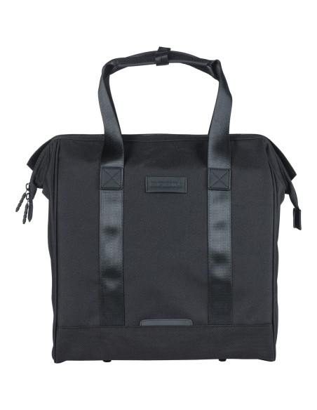 Basil shoppertas Grand zwart 23L
