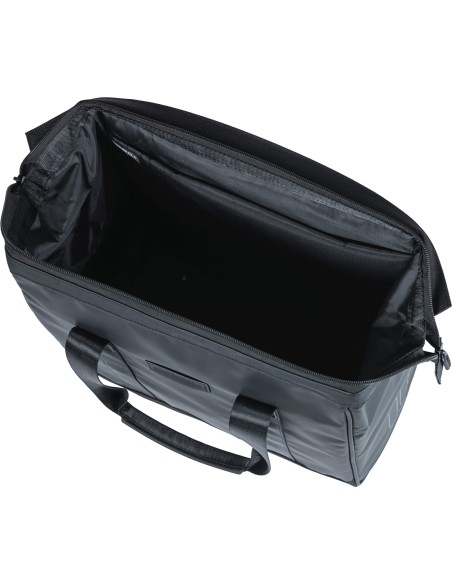 Basil shoppertas Grand tarpaulin zwart 23L