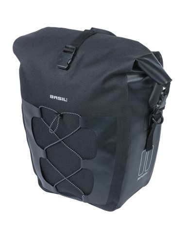 Basil fietstas enkel Navigator L Waterproof zwart 25-31L