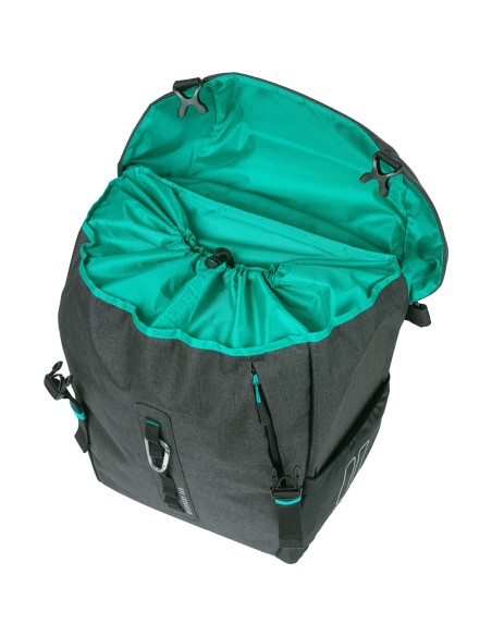 Basil fietstas enkel Discovery 365D L zwart melee 20L