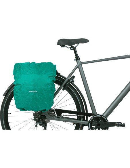 Basil fietstas enkel Discovery 365D L zwart melee 20L