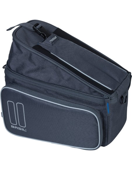 Basil dragertas Sport design trunkbag graphite MIK