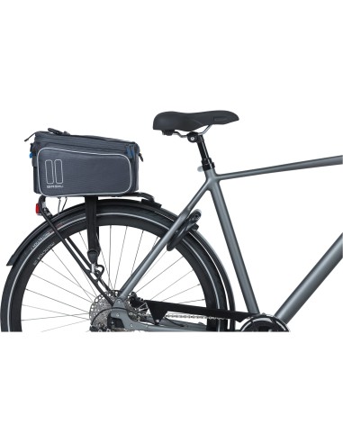 Basil dragertas Sport design trunkbag graphite MIK