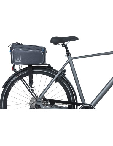 Basil dragertas Sport design trunkbag graphite MIK