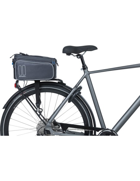 Basil dragertas Sport design trunkbag graphite MIK