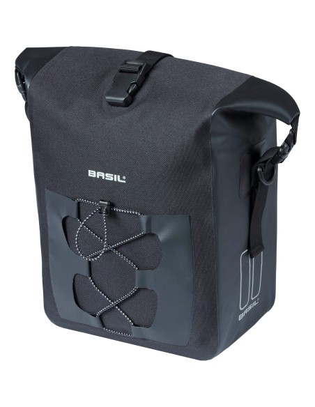 Basil fietstas enkel Navigator M Waterproof zwart 12-15L