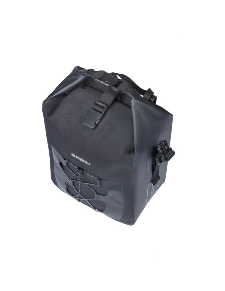 Basil fietstas enkel Navigator M Waterproof zwart 12-15L