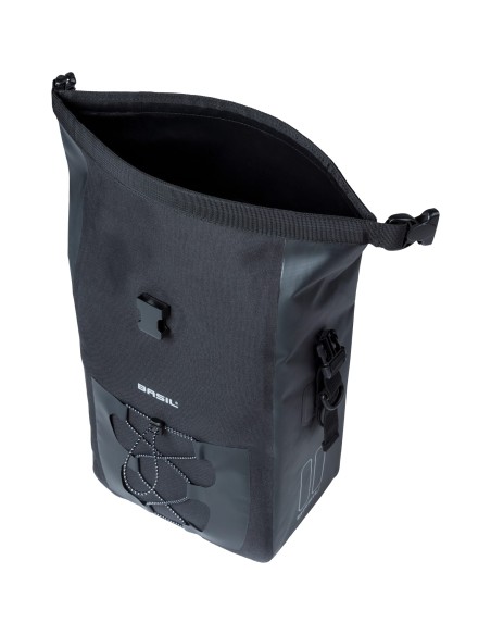 Basil fietstas enkel Navigator M Waterproof zwart 12-15L