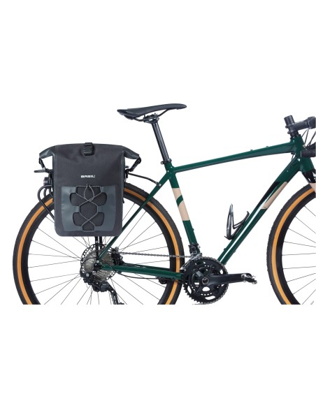 Basil fietstas enkel Navigator M Waterproof zwart 12-15L