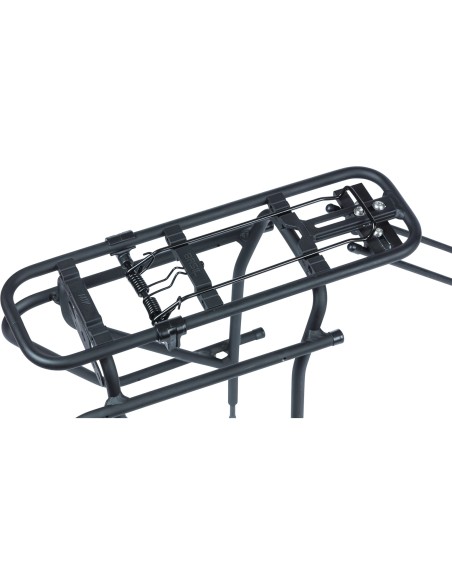 Basil achterdrager universeel MIK/MIK Studs mat zwart