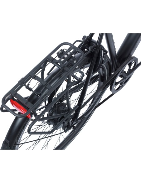 Basil achterdrager universeel MIK/MIK Studs mat zwart