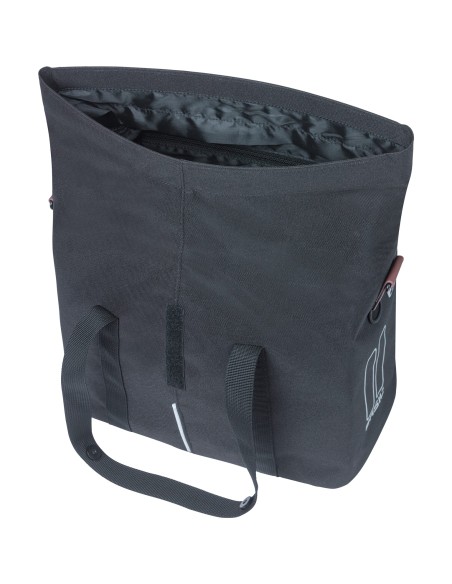 Basil fietshandtas City zwart KF - Hook 8-11L
