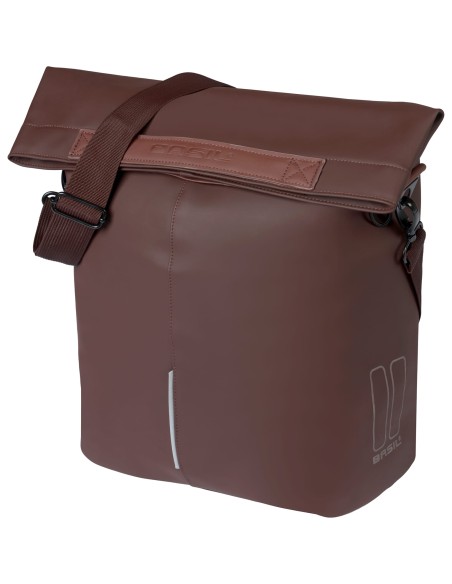Basil shoppertas City roasted brown 14-16L