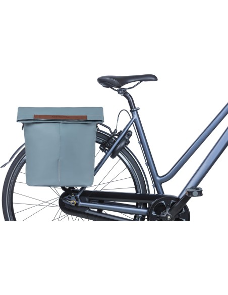 Basil shoppertas City graphite blue 14-16L