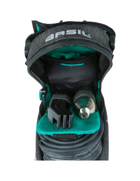 Basil zadeltas S Discovery 365D zwart melee 0,5L