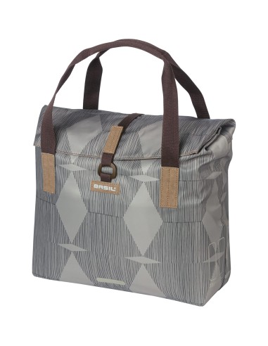 Basil shoppertas Elegance chateau taupe 20-26L